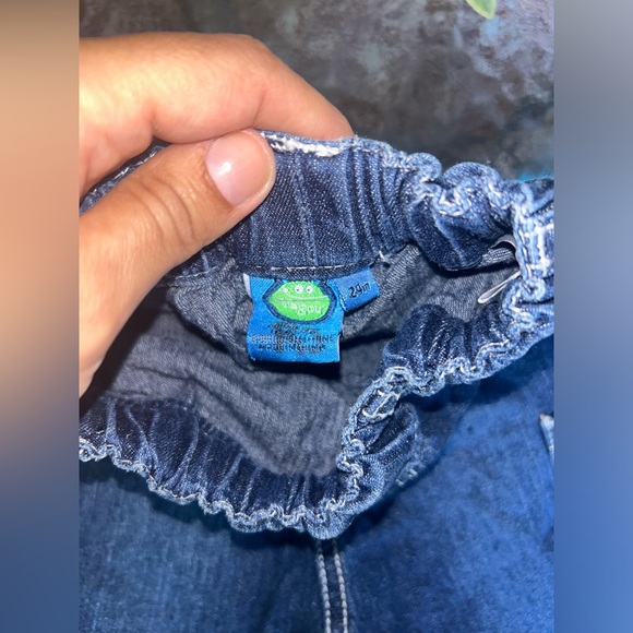 Gagou Tagou | jeans shorts with elastic waist | size 24m - Picture 3 of 4